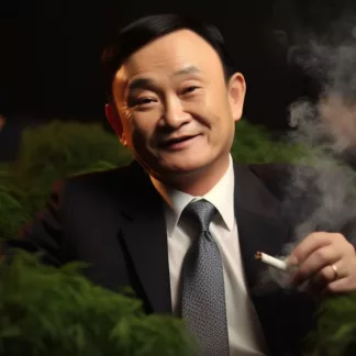 Former Thai Prime Minister Thaksin Shinawatra