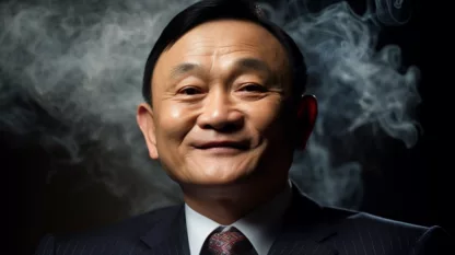 Former Thai Prime Minister Thaksin Shinawatra