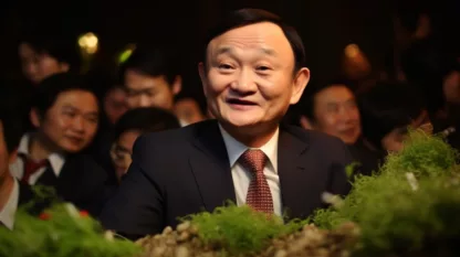 Former Thai Prime Minister Thaksin Shinawatra