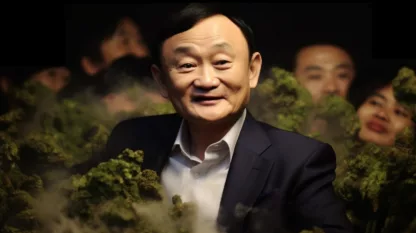 Former Thai Prime Minister Thaksin Shinawatra