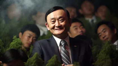 Former Thai Prime Minister Thaksin Shinawatra