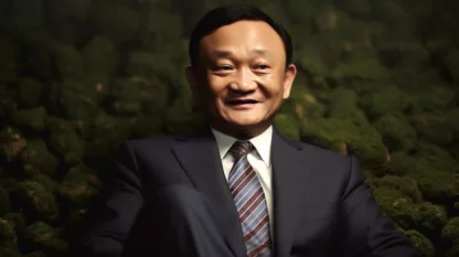 Former Thai Prime Minister Thaksin Shinawatra