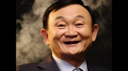 Former Thai Prime Minister Thaksin Shinawatra