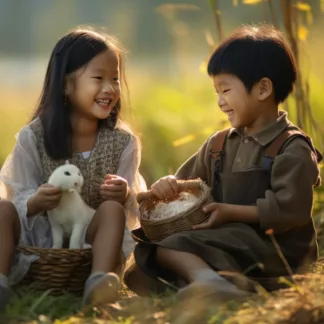 Children In Rural Thailand