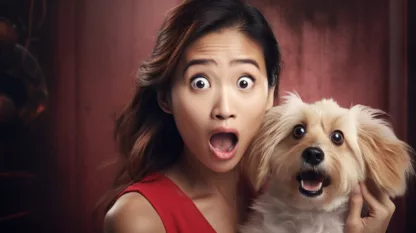 Woman And Dog Shocked