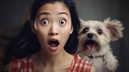 Woman And Dog Shocked