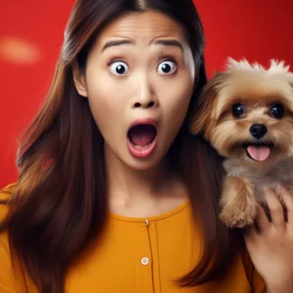 Woman And Dog Shocked