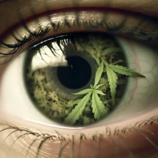 Cannabis Eye