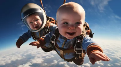 Skydiving Babies