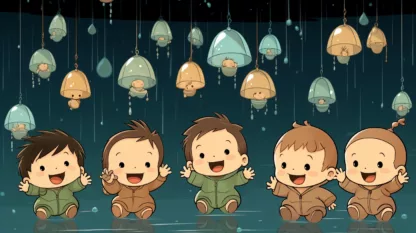 Babies Raining From The Sky