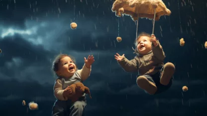 Babies Raining From The Sky