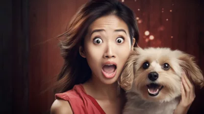 Woman And Dog Shocked