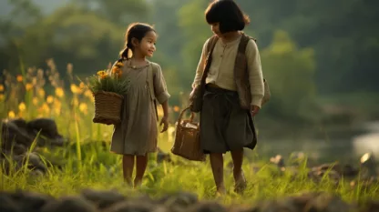 Children In Rural Thailand