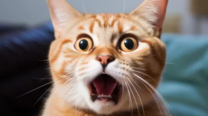 Shocked Cat