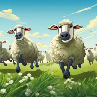 Sheep In A Field