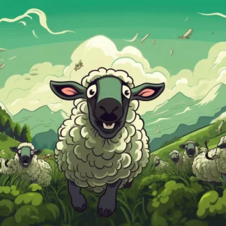 Sheep In A Field